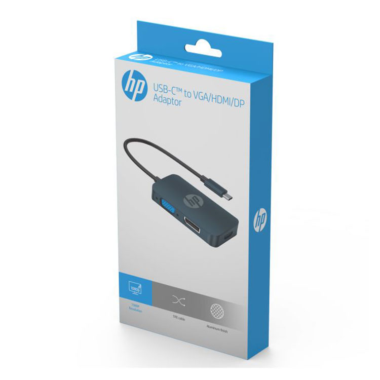 Adaptador USB C-HDMI HP
